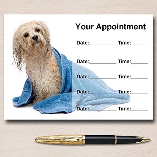 Dog Groomer Grooming Personalized Appointment Cards