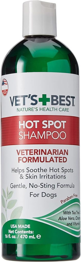 Vet's Best Hot Spot Itch Relief Shampoo for Dogs