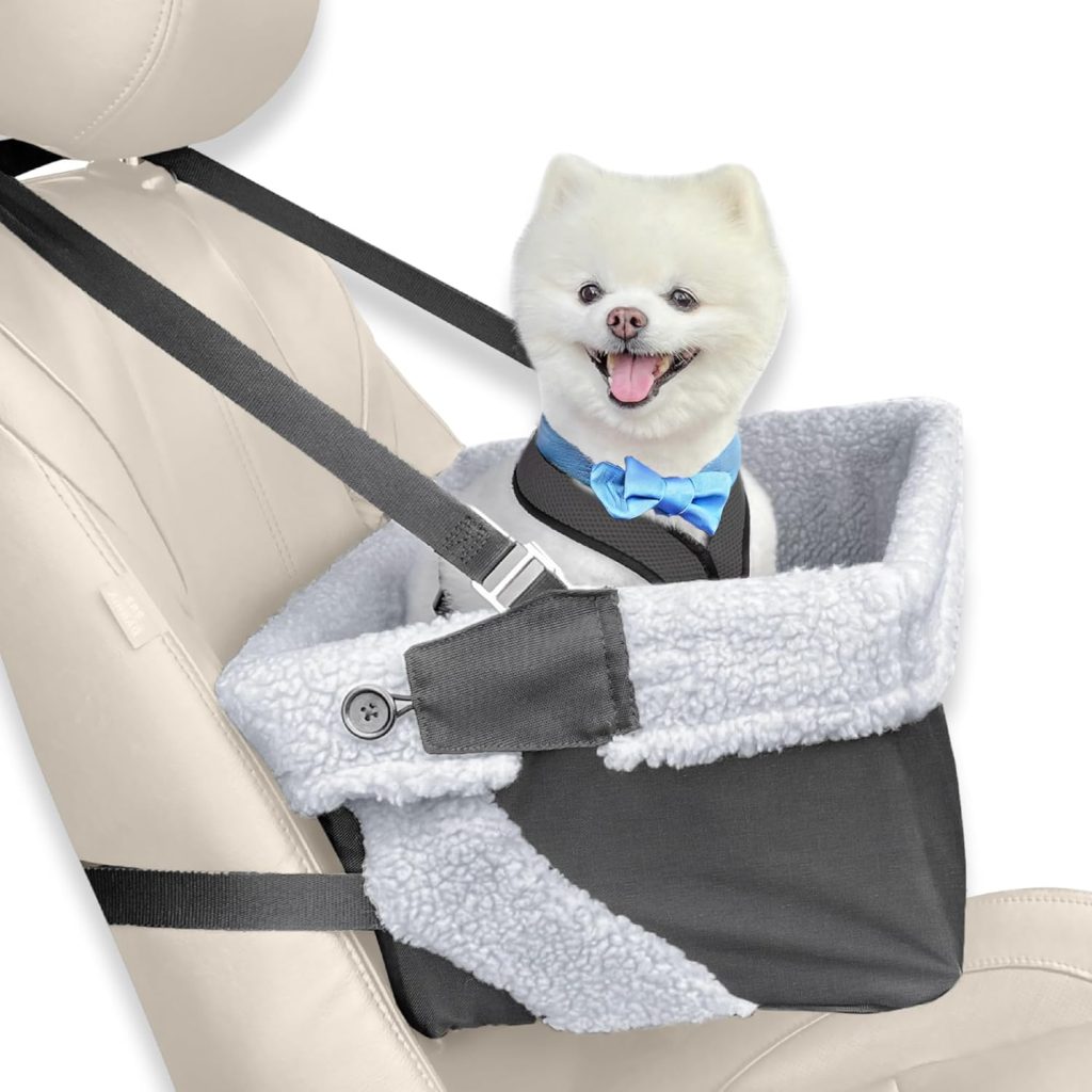 Stella & Bear Dog Car Seat for Small Dogs