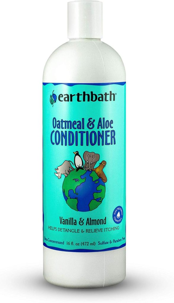 earthbath, Oatmeal & Aloe Conditioner - Dog Conditioner for Allergies & Itching