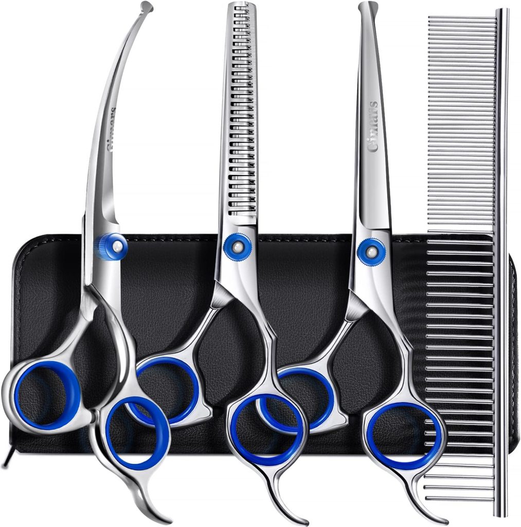 Gimars Professional 5 in 1 Grooming Scissors