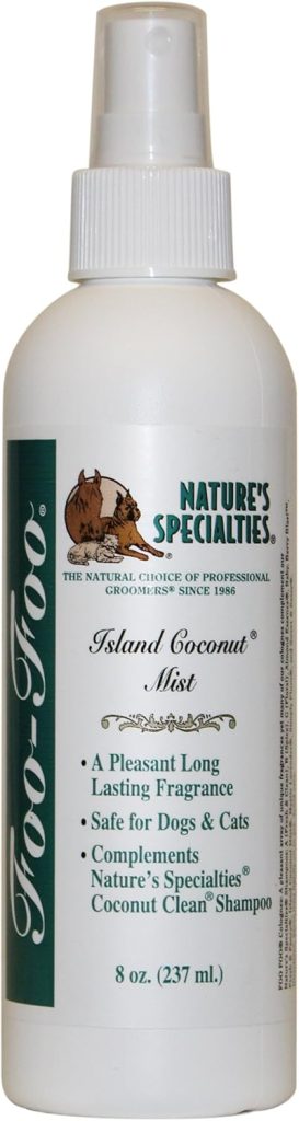 Nature's Specialties Island Coconut Mist Dog Cologne for Pets