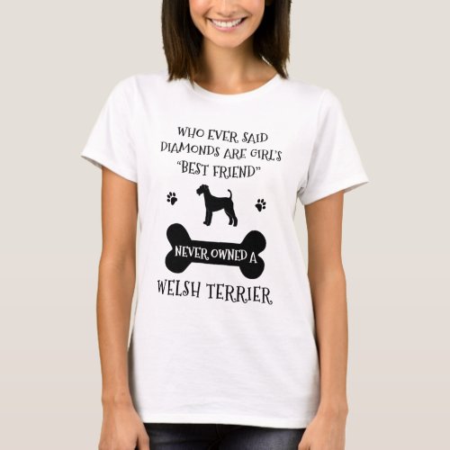 Welsh Terrier Dog Best Friend T-Shirt
